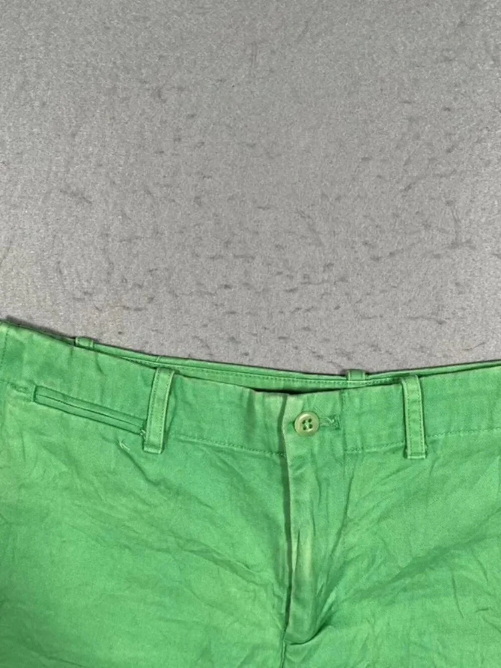 Polo Ralph Lauren Green Sport Cropped Chino Shorts Womens W32 I3